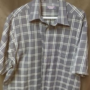 Casual button-up dress shirt